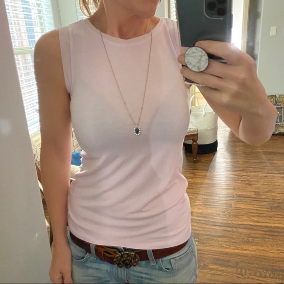 Athleta Tops - Athleta | pink muscle tank